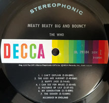 Laden Sie das Bild in den Galerie-Viewer, The Who : Meaty, Beaty, Big & Bouncy (LP, Comp, RE)