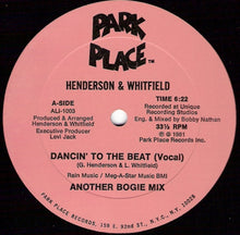 Laden Sie das Bild in den Galerie-Viewer, Henderson* & Whitfield* : Dancin' To The Beat (12")