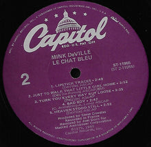 Laden Sie das Bild in den Galerie-Viewer, Mink DeVille : Le Chat Bleu (LP, Album)