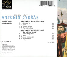 Load image into Gallery viewer, Dvořák*, The Philadelphia Orchestra, Wolfgang Sawallisch : Symphony No. 9 "From The New World" / Symphony No. 8 (CD, Album, Comp, RE)