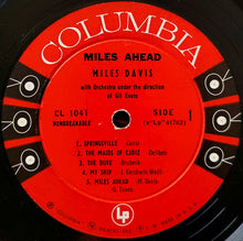 Laden Sie das Bild in den Galerie-Viewer, Miles Davis + 19 - Orchestra Under The Direction Of Gil Evans : Miles Ahead (LP, Album, Mono, Sai)