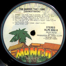 Load image into Gallery viewer, Various : The Harder They Come (Original Soundtrack Recording) (LP, Comp, RE, Ter)