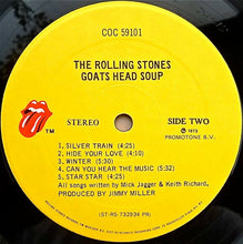 Laden Sie das Bild in den Galerie-Viewer, The Rolling Stones : Goats Head Soup (LP, Album, PR )
