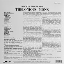 Charger l'image dans la galerie, Thelonious Monk : Genius Of Modern Music (Volume One) (LP, Comp, Mono, RE, RM, 180)