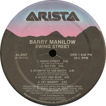 Load image into Gallery viewer, Barry Manilow : Swing Street (LP, Album)