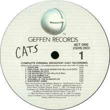 Laden Sie das Bild in den Galerie-Viewer, Andrew Lloyd Webber : Cats - Complete Original Broadway Cast Recording (2xLP, Album, Gat)