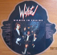 Load image into Gallery viewer, Waysted : Women In Chains (7", Shape, Single, Pic)