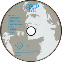 Load image into Gallery viewer, David Bowie : David Live (David Bowie At The Tower Philadelphia) (2xCD, Album, Club, RE, RM)
