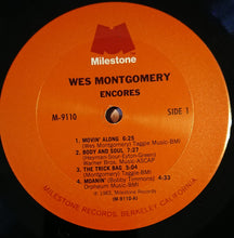 Laden Sie das Bild in den Galerie-Viewer, Wes Montgomery : Encores (LP, Comp)