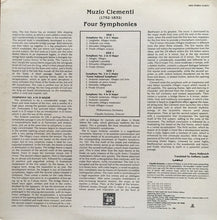 Charger l'image dans la galerie, Muzio Clementi - Philharmonia Orchestra, Claudio Scimone : Four Symphonies (2xLP, Gat)
