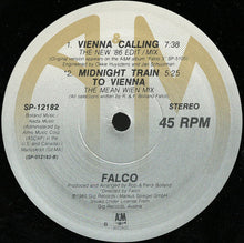 Laden Sie das Bild in den Galerie-Viewer, Falco : Vienna Calling (12", Single, B)