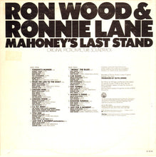 Charger l'image dans la galerie, Ron Wood & Ronnie Lane : Mahoney's Last Stand - Original Motion Picture Soundtrack (LP, Album, MO )