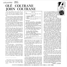 Laden Sie das Bild in den Galerie-Viewer, John Coltrane : Olé Coltrane (LP, Album, Mono, Ltd, RE, Cle)
