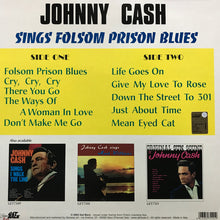 Load image into Gallery viewer, Johnny Cash : Sings Folsom Prison Blues (LP, Comp, 180)