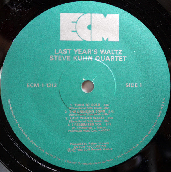 Buy Steve Kuhn Quartet : Last Year´s Waltz (LP, Album) Online for