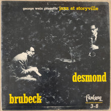 Load image into Gallery viewer, Brubeck*, Desmond* : Jazz At Storyville (10", Album, Blu)