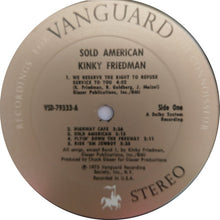 Laden Sie das Bild in den Galerie-Viewer, Kinky Friedman : Sold American (LP, Album)