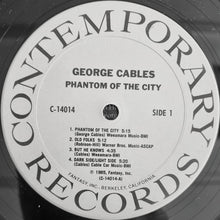 Laden Sie das Bild in den Galerie-Viewer, George Cables : Phantom Of The City (LP, Album, Promo)