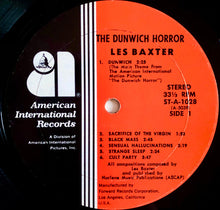Laden Sie das Bild in den Galerie-Viewer, Les Baxter : The Dunwich Horror (Music From The Original Soundtrack) (LP, Album)