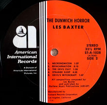 Laden Sie das Bild in den Galerie-Viewer, Les Baxter : The Dunwich Horror (Music From The Original Soundtrack) (LP, Album)