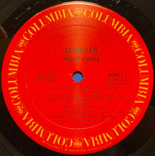 Load image into Gallery viewer, Janis Ian : Night Rains (LP, Album, San)