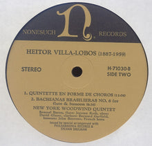 Laden Sie das Bild in den Galerie-Viewer, Ibert* / Glazounov* / Villa-Lobos* : Concertino Da Camera / Concerto For Saxophone And String Orchestra / Quintette En Forme De Choros / Bachianas Brasilieras No. 6 (LP, Comp)