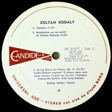 Load image into Gallery viewer, Kodaly* – György Sándor : Works For Piano (Complete) (LP, RE)