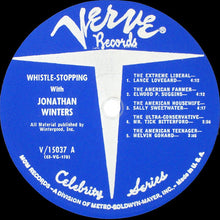 Laden Sie das Bild in den Galerie-Viewer, Jonathan Winters : Whistle Stopping With Jonathan Winters (LP, Album, Mono)