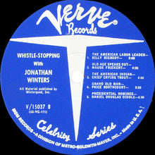Laden Sie das Bild in den Galerie-Viewer, Jonathan Winters : Whistle Stopping With Jonathan Winters (LP, Album, Mono)
