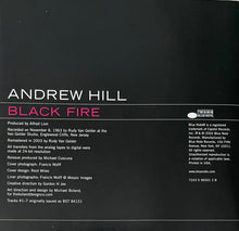 Load image into Gallery viewer, Andrew Hill : Black Fire (CD, Album, RE, RM, EMI)
