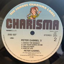 Laden Sie das Bild in den Galerie-Viewer, Peter Gabriel : Peter Gabriel IV (LP, Album, IV )
