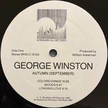 Load image into Gallery viewer, George Winston : Autumn (LP, Album, RTI)