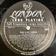 Load image into Gallery viewer, Hilde Gueden* : Music From Vienna (LP, Comp, Mono)