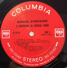 Load image into Gallery viewer, Barbra Streisand : A Happening In Central Park (LP, Album)