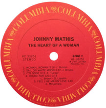 Load image into Gallery viewer, Johnny Mathis : The Heart Of A Woman (LP, Album)