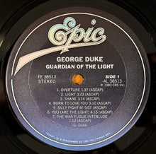 Laden Sie das Bild in den Galerie-Viewer, George Duke : Guardian Of The Light (LP, Album, Gat)