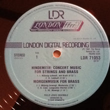 Load image into Gallery viewer, Paul Hindemith & The Philip Jones Brass Ensemble* : Hindemith Concert Music (LP)