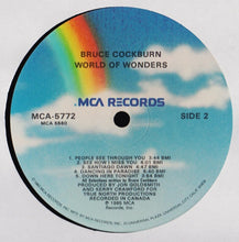 Charger l'image dans la galerie, Bruce Cockburn : World Of Wonders (LP, Album, Glo)
