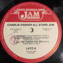 Load image into Gallery viewer, Charlie Parker : Charlie Parker All Stars Jam (LP, Album, Mono, RE, Gat)
