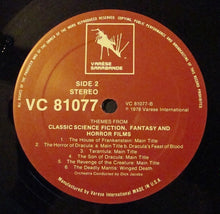 Charger l'image dans la galerie, Dick Jacobs : Themes From Classic Science Fiction, Fantasy And Horror Films (LP, Album, RE)