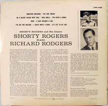 Charger l'image dans la galerie, Shorty Rogers And His Giants : Shorty Rogers Plays Richard Rodgers (LP, Album, Mono, Ind)