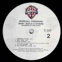 Laden Sie das Bild in den Galerie-Viewer, Marshall Crenshaw : Mary Jean & 9 Others (LP, Album, Club, Car)