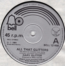 Load image into Gallery viewer, Gary Glitter : All That Glitters (12")