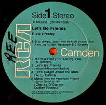 Load image into Gallery viewer, Elvis* : Let's Be Friends (LP, Album, Hol)
