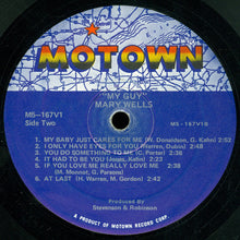 Laden Sie das Bild in den Galerie-Viewer, Mary Wells : Mary Wells Sings My Guy (LP, Album, RE)
