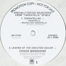 Charger l'image dans la galerie, Chuck Mangione : Specially Edited Selections From "Tarantella" (12", Promo, Smplr)