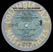 Load image into Gallery viewer, Various : The 1930's -The Singers (LP, Comp, RM)