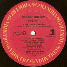 Load image into Gallery viewer, Philip Bailey : Inside Out (LP, Album, Pit)