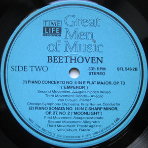 Ludwig van Beethoven : Great Men Of Music (4xLP, Comp + Box)