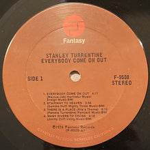 Load image into Gallery viewer, Stanley Turrentine : Everybody Come On Out (LP, Album, San)
